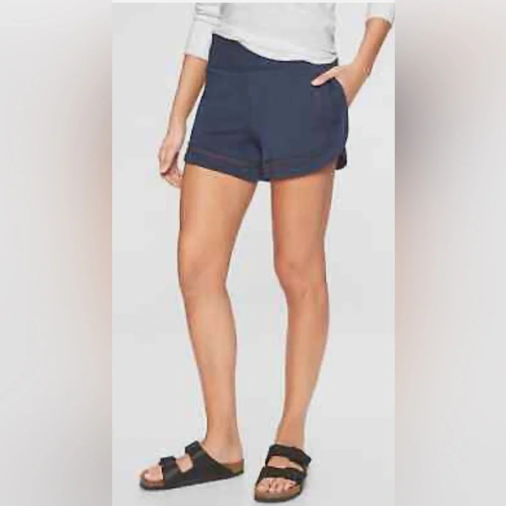 Athleta Modal Breathe Shortie Shorts  XS